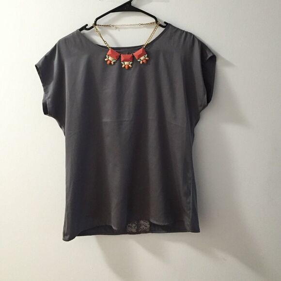 The Limited grey top - Picture 1 of 4